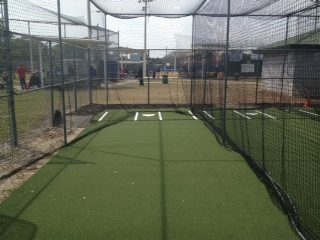 Baseball batting cage nets