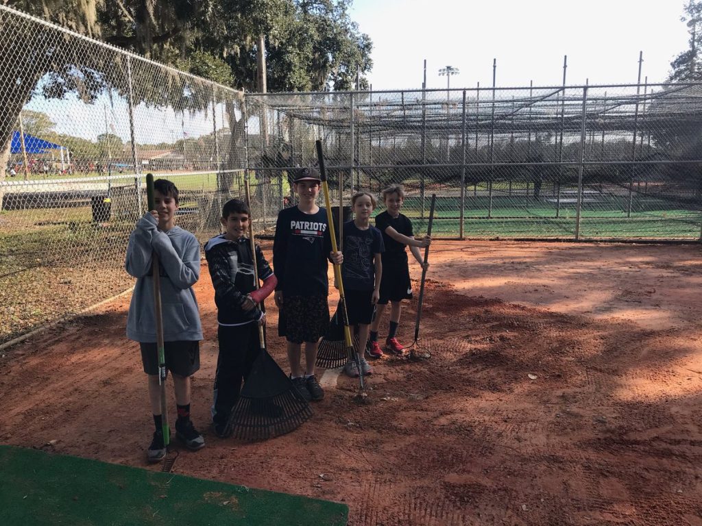 Safety Harbour LL Batting Cage Nets Turf Nets of America