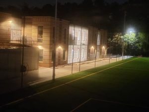 Fulton Science Academy Soccer Poles and Backstop Netting